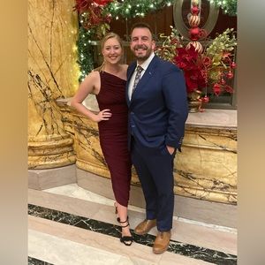 Norma Kamala Diana Gown in Plum